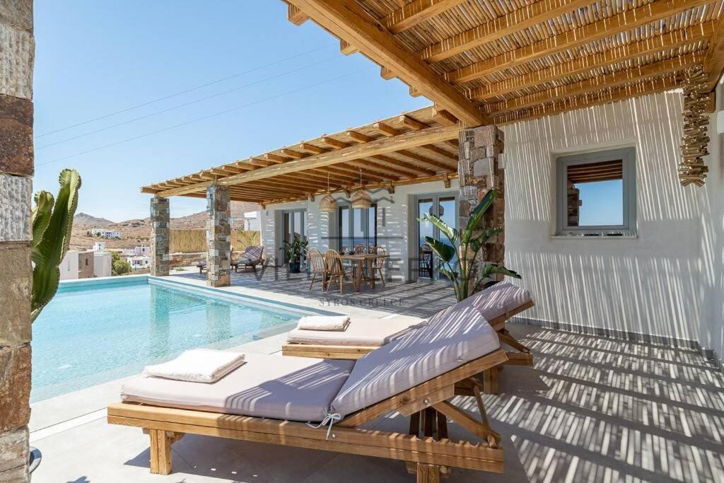 Villa Lefko Megas Gialos - Nites Luaran gambar