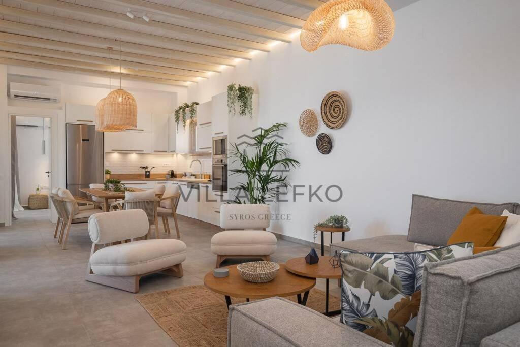 Villa Lefko Megas Gialos - Nites Luaran gambar