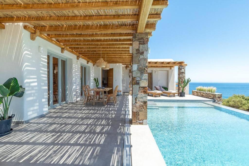 Villa Lefko Megas Gialos - Nites Luaran gambar