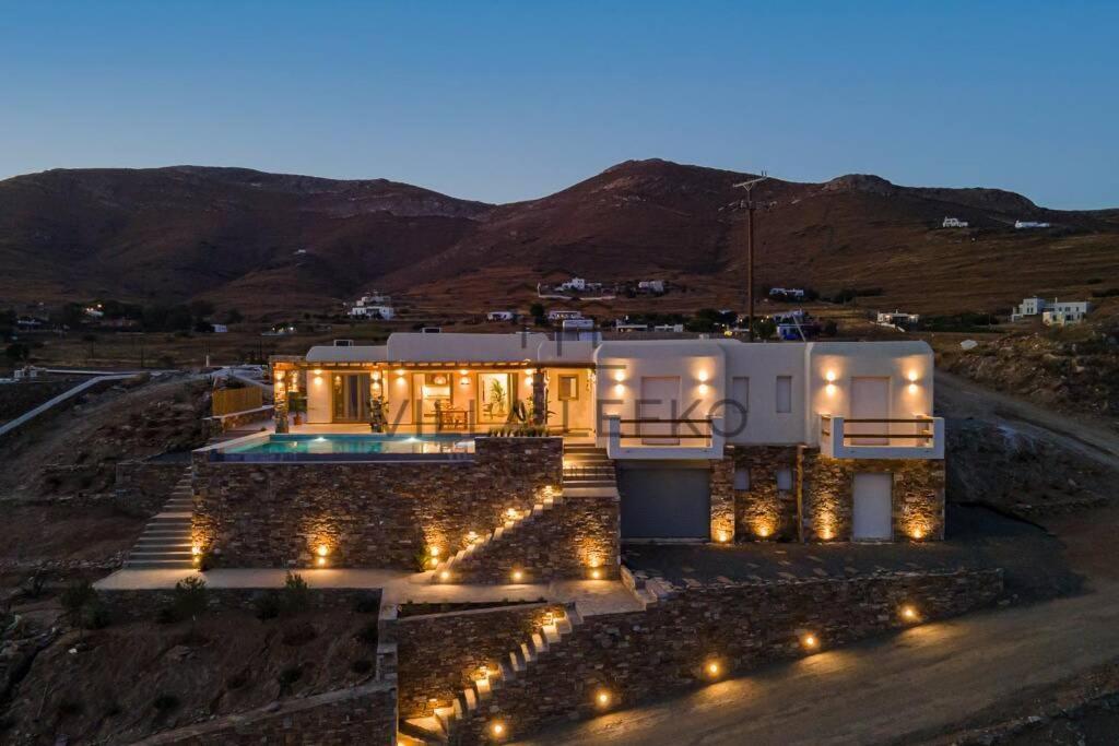 Villa Lefko Megas Gialos - Nites Luaran gambar
