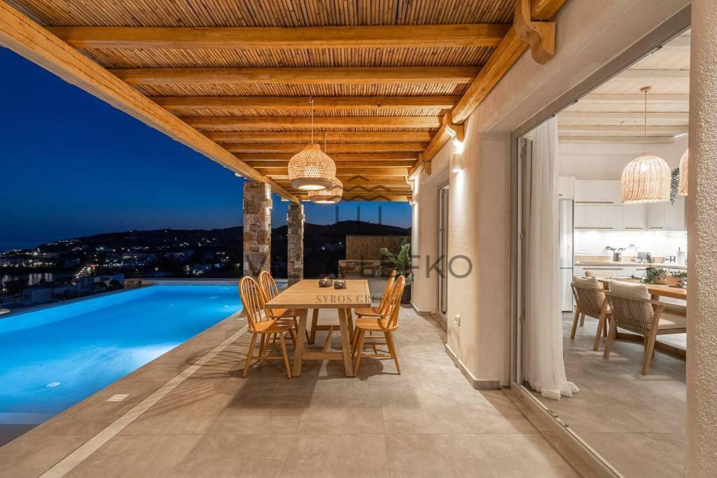 Villa Lefko Megas Gialos - Nites Luaran gambar