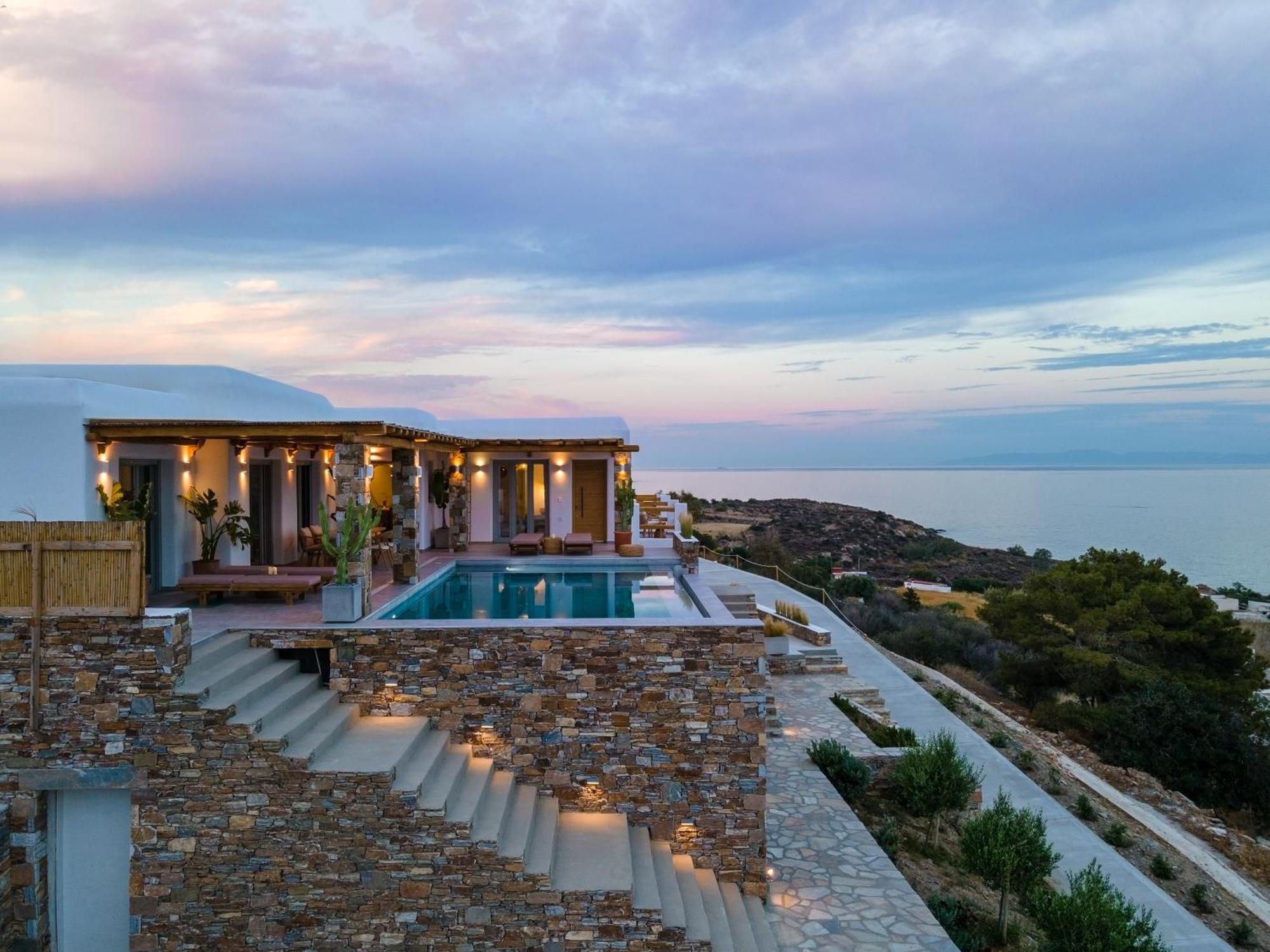 Villa Lefko Megas Gialos - Nites Luaran gambar